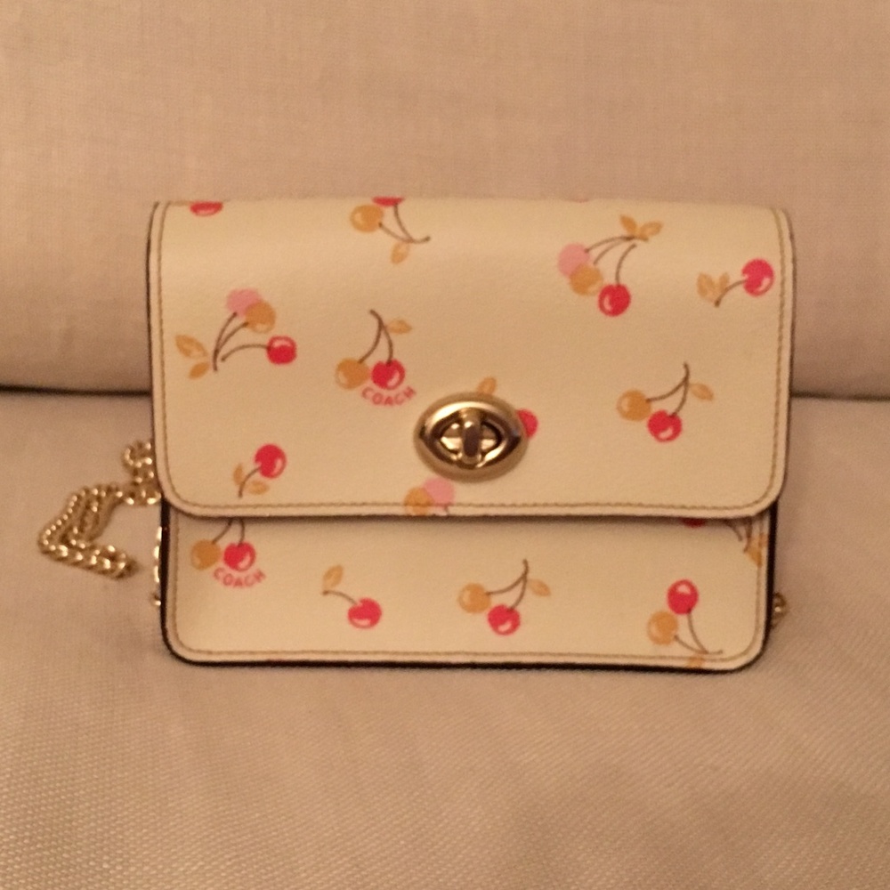 Coach Cherry Print Crossbody Bag